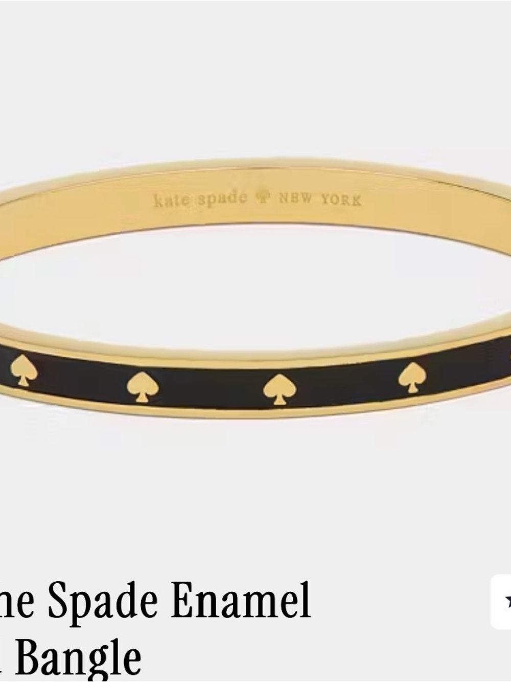 Kate Spade Enamel Bangle Stackable Set (3) - Picture 5 of 14